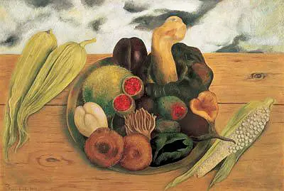 Fruits of the Earth Frida Kahlo